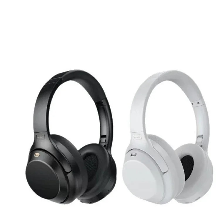 New active noise reduction XM4ANC head-mounted wireless Bluetooth headset with leather bag, call noise reduction headset with logo