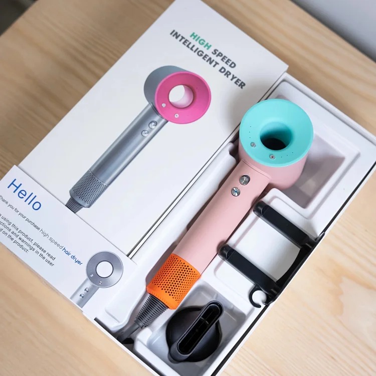 Brushless motor hollow hair dryer product image