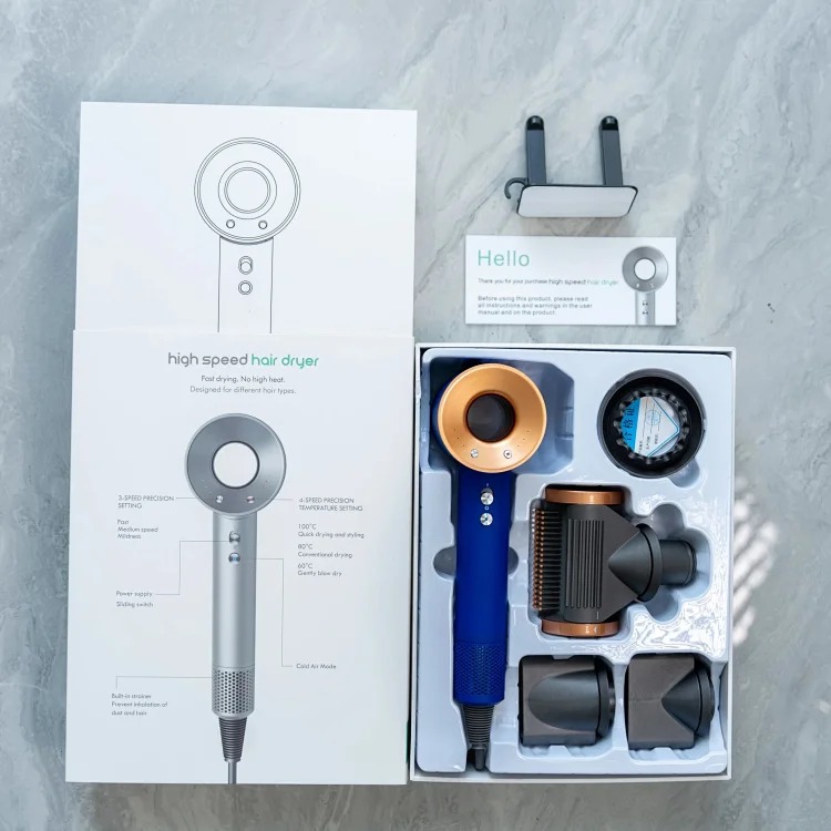 Brushless motor hollow hair dryer product image