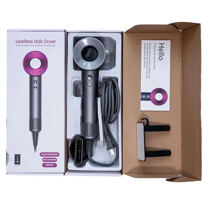 Brushless motor hollow hair dryer product image