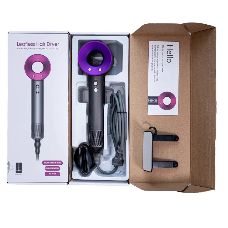 Brushless motor hollow hair dryer product image