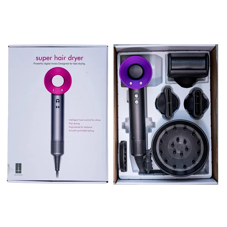 Brushless motor hollow hair dryer product image