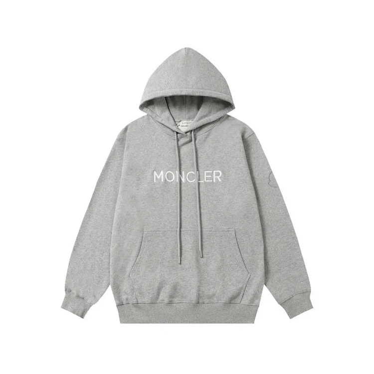 Autumn and winter new European and American original M Mengjia LOGO men's and women's round neck fashionable velvet thickened Chinese cotton long-sleeved sweatshirt