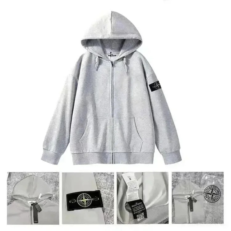 S Stone Hoodie L