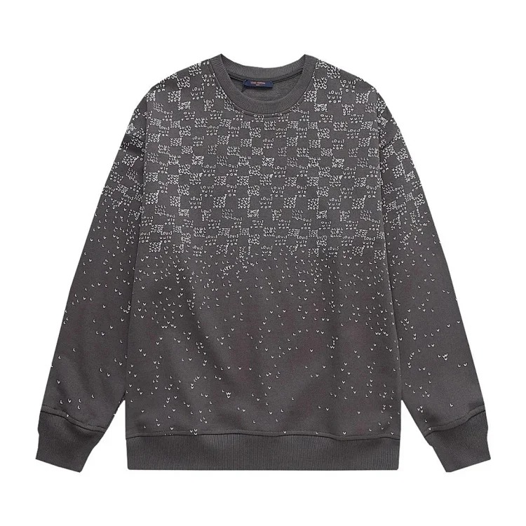 L fashion round neck sweatshirt