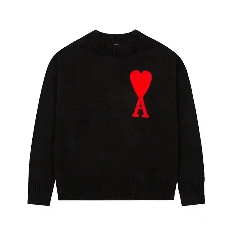 knitted sweater casual couple wear