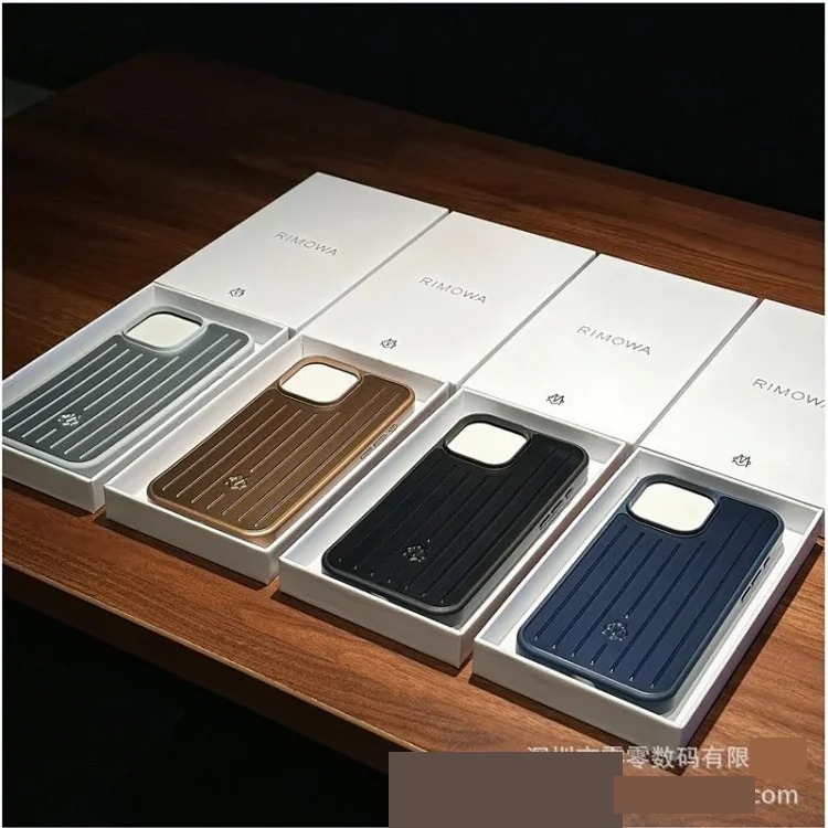 新款铝合金苹果/黑色行李箱全包手机壳适用i Phone17/16/15/14金属