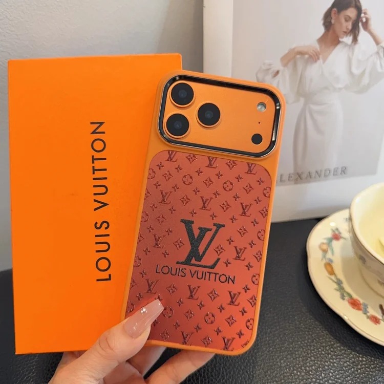 Embroidered Gold Phone Case