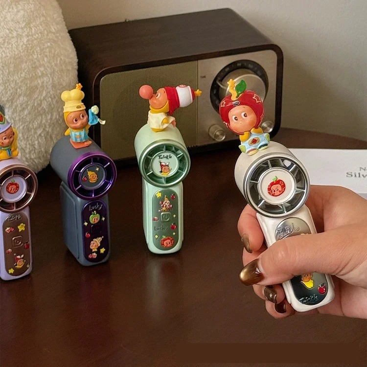 可爱星星人手持风扇学生夏季户外便携节日礼品迷你usb充电小风扇 product image