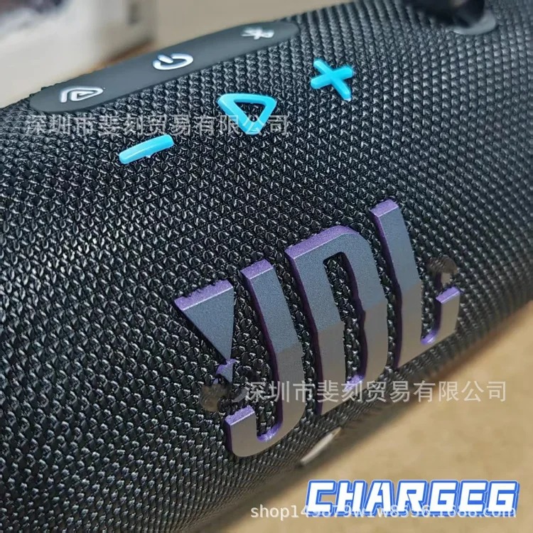 CHARGE6 Stamped Music Shockwave 6 Bluetooth Speaker Outdoor Portable Subwoofer Wireless Audio Hi Fi