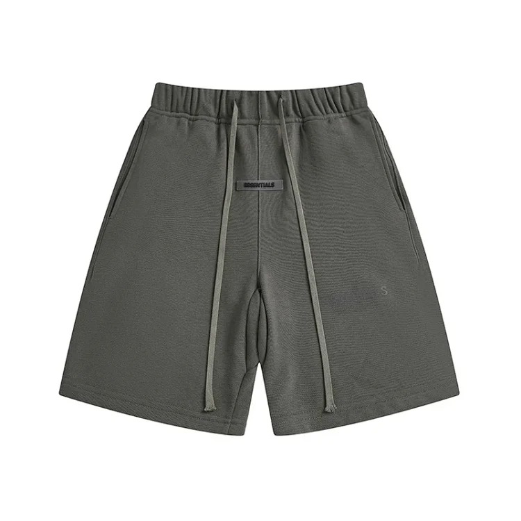 Multi-line shorts ES cotton sports shorts casual five-quarter pants street fashion loose