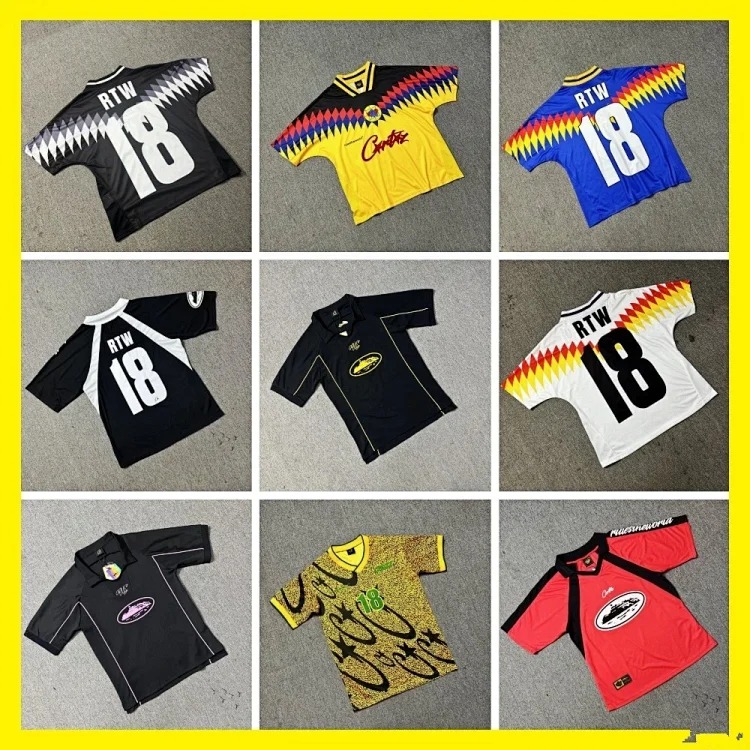 Sports short-sleeved T-shirt football uniform breathable polo shirt couple wear