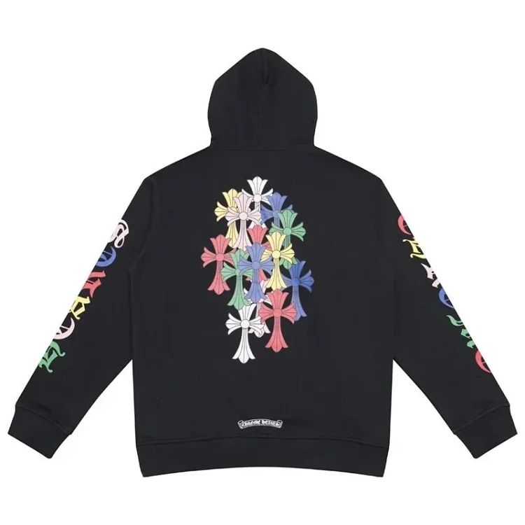 CH cross hooded sweatshirt is versatile and fashionable
