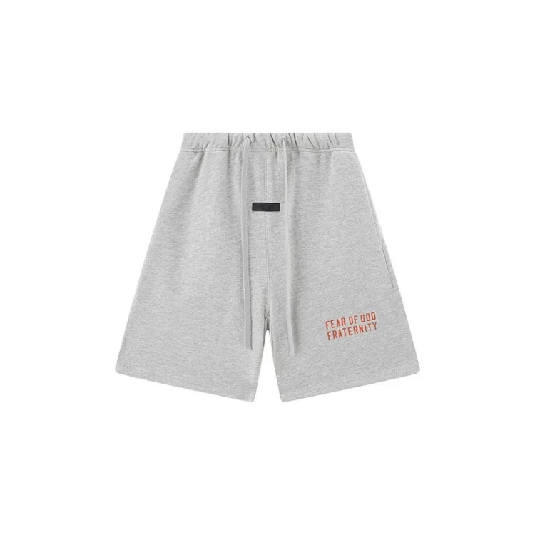 Multi-line shorts ES cotton sports shorts casual five-quarter pants street fashion loose