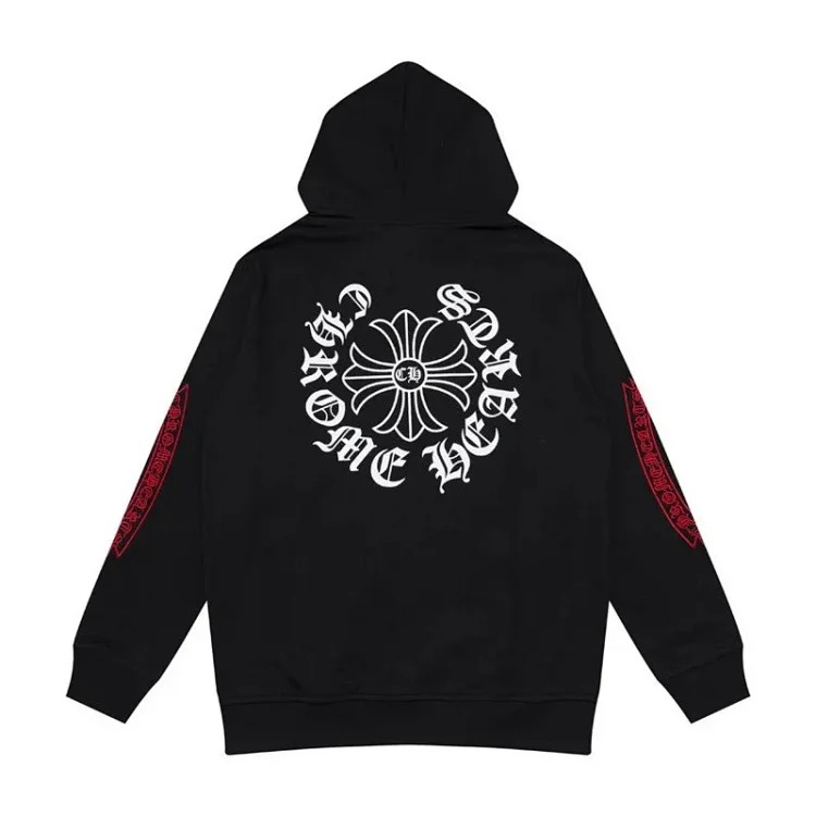 CH cross hooded sweatshirt is versatile and fashionable