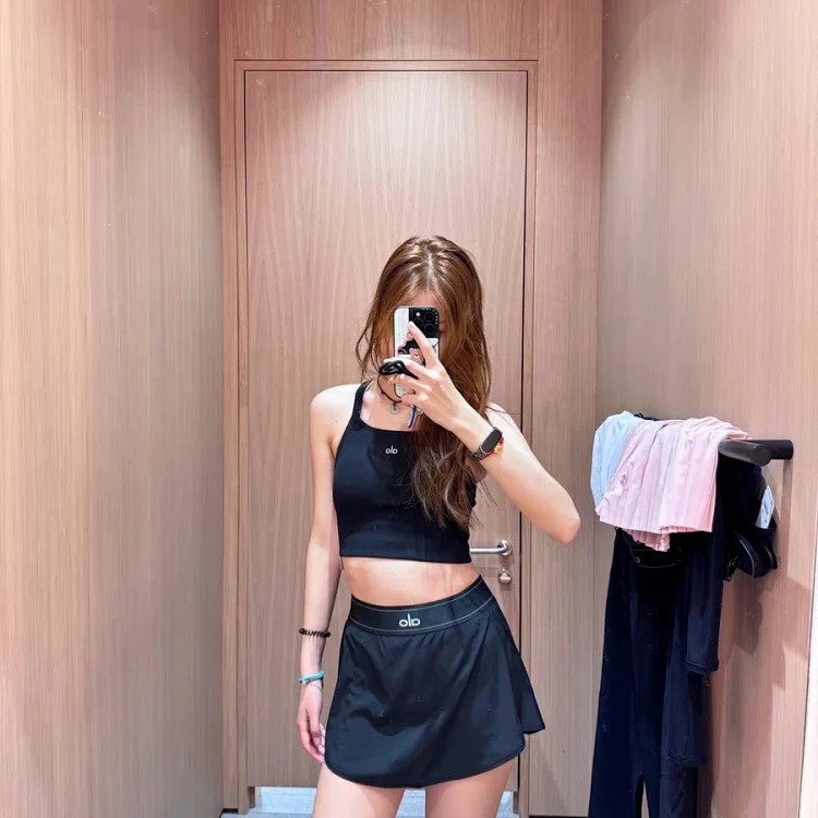 Yoga Sports Quick-drying Tennis Skirt High-waisted Anti-exposure Breathable Outdoor Running Short Skirt