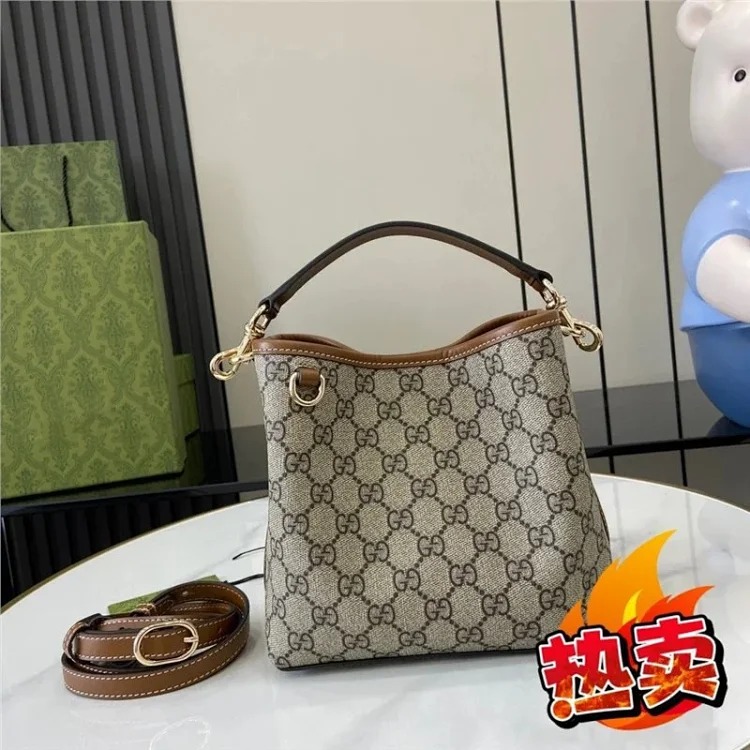 Shoulder Bag Bucket Tote Mini Crossbody Bag Printed