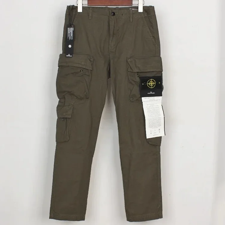 Stone Island STONEISLAGDS four-bag washable functional side-marked casual overalls for men and women for couples
