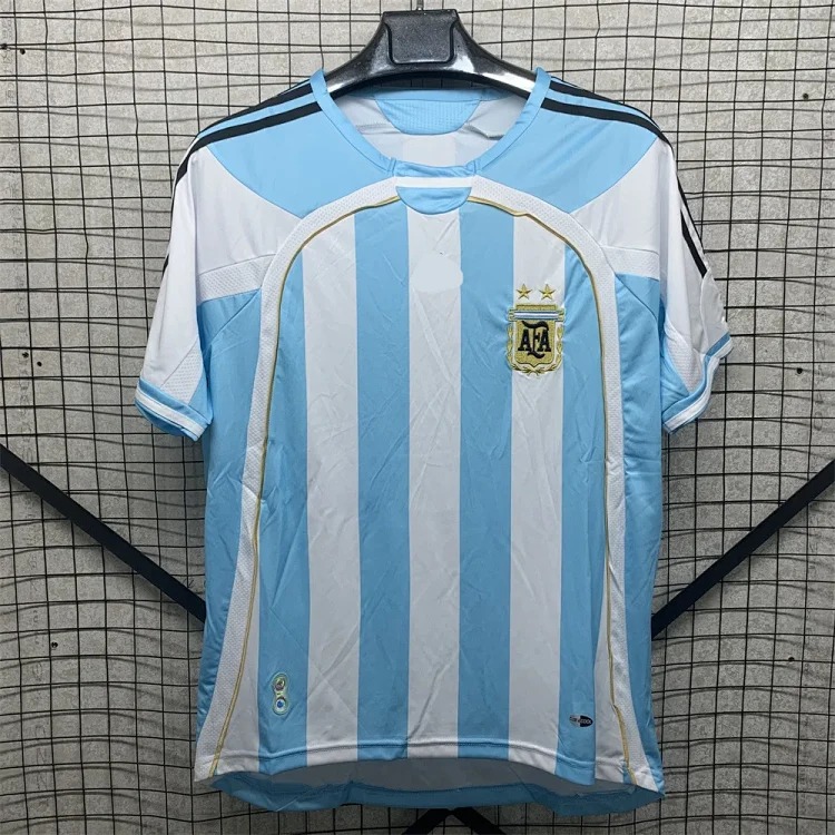 Retro national team series 06 Brazil 04 Portugal France Argentina Germany home and away short-sleeved and long-sleeved