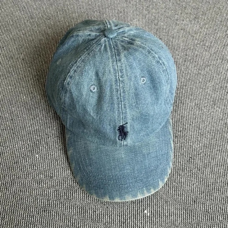 Foreign trade Ralph Lauren raff hat baseball cap men and women peaked cap polo sports pony logo embroidery couple baseball cap