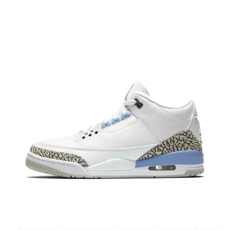Jordan AJ3 Mid-range Hiroshi Fujiwara Black and White Cardinal White Wine Red White Cement