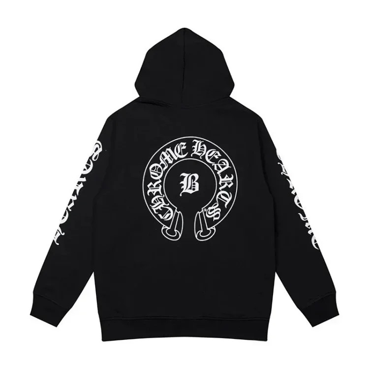 CH cross hooded sweatshirt is versatile and fashionable