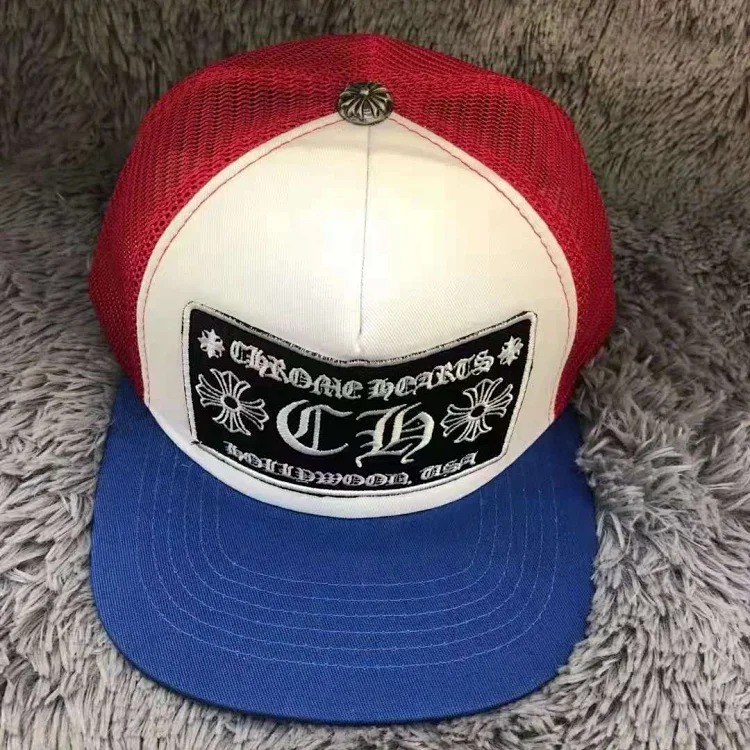 CH hat Sanskrit embroidered peaked cap couple style
