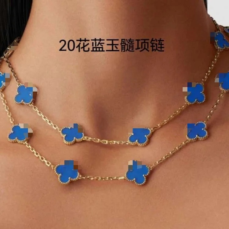 Ten Flowers and Twenty Flowers Necklace Natural Fritillaria