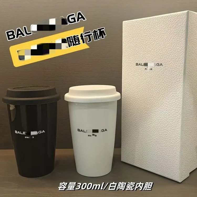 Hand Cup Paris Coffee Cup Coffee Cup Home Water Cup Mug Liner Ceramic Jacket