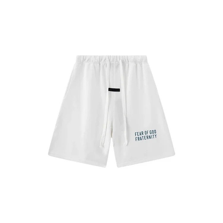 Multi-line shorts ES cotton sports shorts casual five-quarter pants street fashion loose