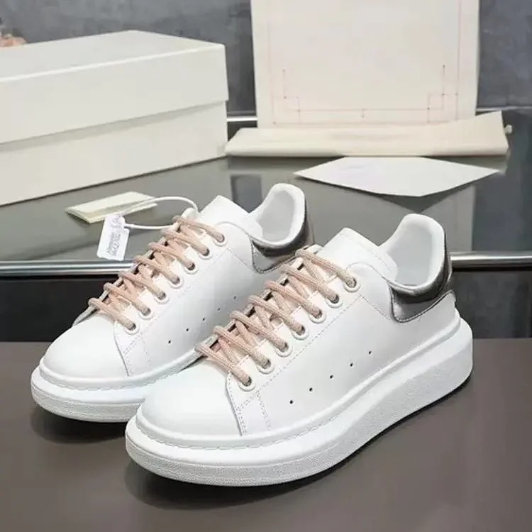 Sneakers, Platform Shoes, White Classic Version, High Spring and Summer Casual Shoes, Thick