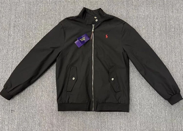 Ralph Lauren Jacket Ralph Classic Pony Ralph Lauren Embroidered Stand Up Collar American Men's