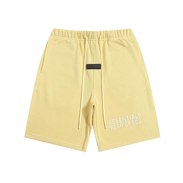 Multi-line shorts ES cotton sports shorts casual five-quarter pants street fashion loose