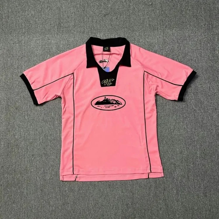 Sports short-sleeved T-shirt football uniform breathable polo shirt couple wear