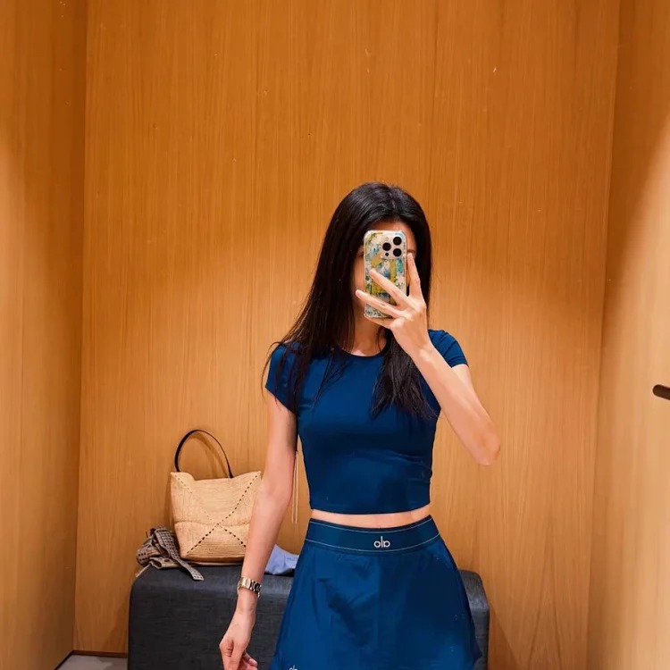Yoga Sports Quick-drying Tennis Skirt High-waisted Anti-exposure Breathable Outdoor Running Short Skirt