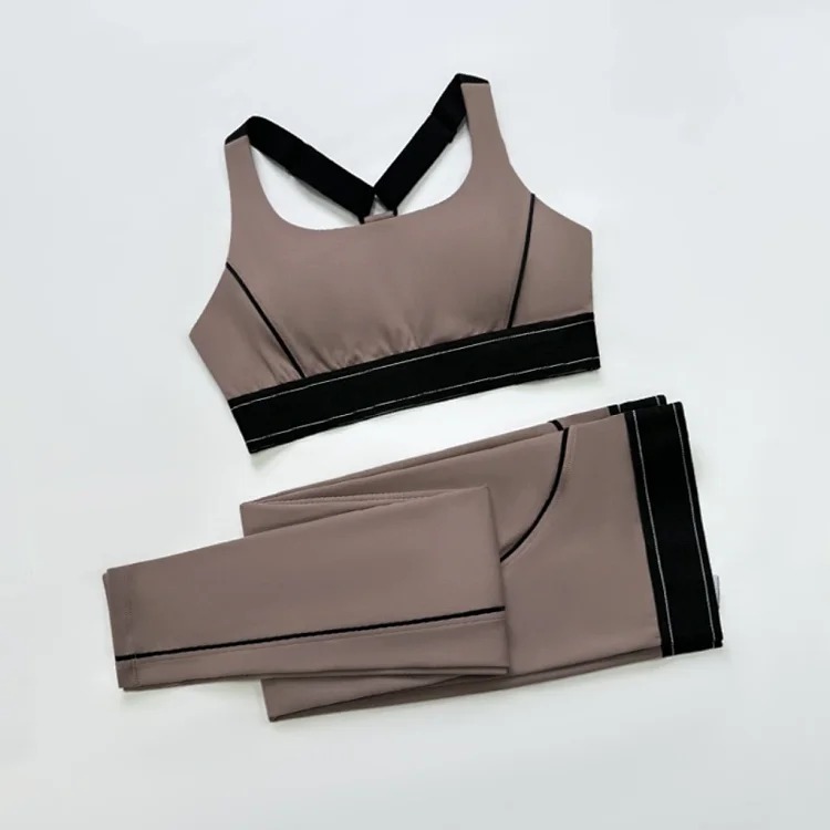 Yoga Clothing Set Sports Bra