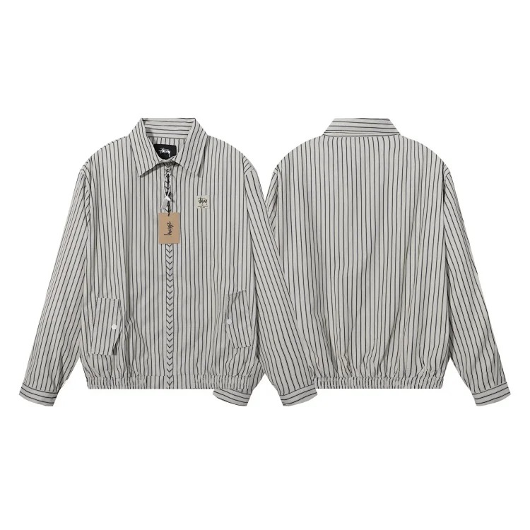 Reversible plaid lapel loose casual jacket for men and women