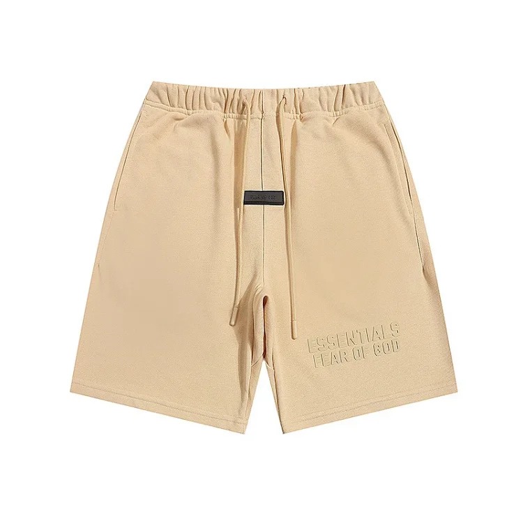 Multi-line shorts ES cotton sports shorts casual five-quarter pants street fashion loose