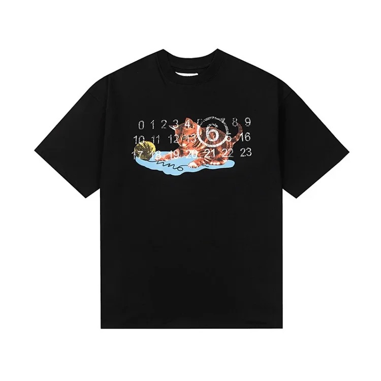 pure cotton digital short sleeves for men and women