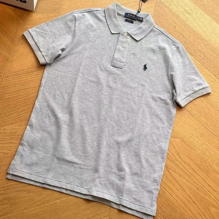 Ralph Lauren pony embroidered short-sleeved POLO shirt for men and women