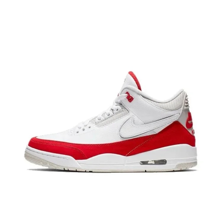Jordan AJ3 Mid-range Hiroshi Fujiwara Black and White Cardinal White Wine Red White Cement