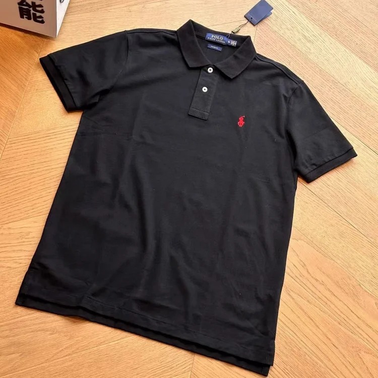Ralph Lauren pony embroidered short-sleeved POLO shirt for men and women