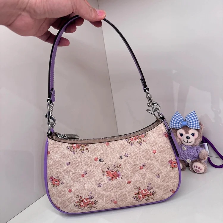 Louis Vuitton Bags Versatile High Bag Mahjong Women's Handbag Underarm Fashionable Crossbody Version Crescent Old