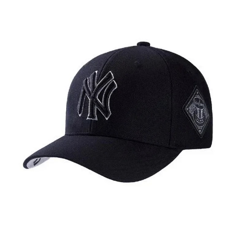Baseball hat Korean Yankees NY men's and women's adjustable couple LA hard top all-match sunvisor peaked cap