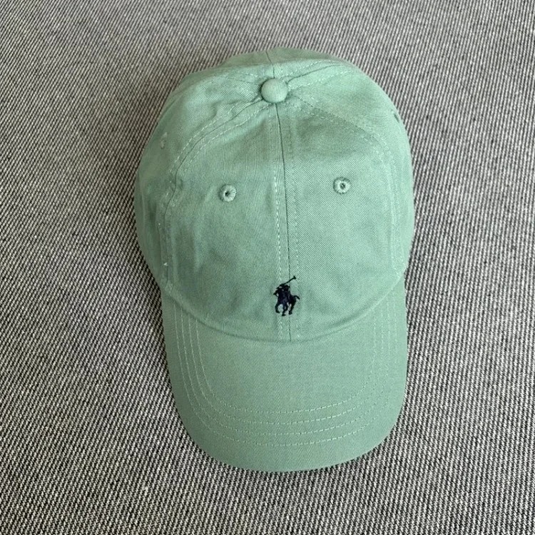 Foreign trade Ralph Lauren raff hat baseball cap men and women peaked cap polo sports pony logo embroidery couple baseball cap