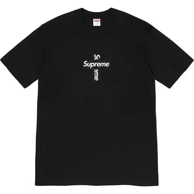 Pure cotton letter short-sleeved tee men's and women's classic printed T-shirts, loose and casual