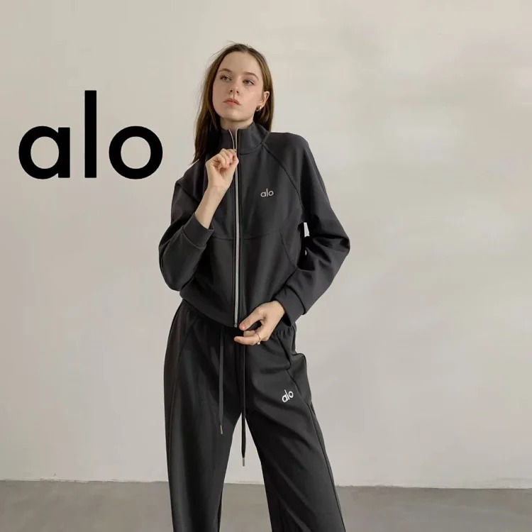 Women's Yoga Sports Coat Loose Stand-up Collar Cardigan Zipper Sweatshirt Running Fitness Yoga Jacket