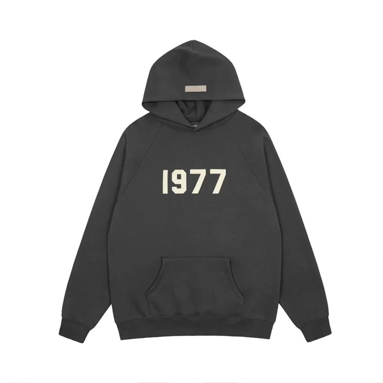 Trendy brand hooded sweatshirt plus velvet spring and autumn couple's coat