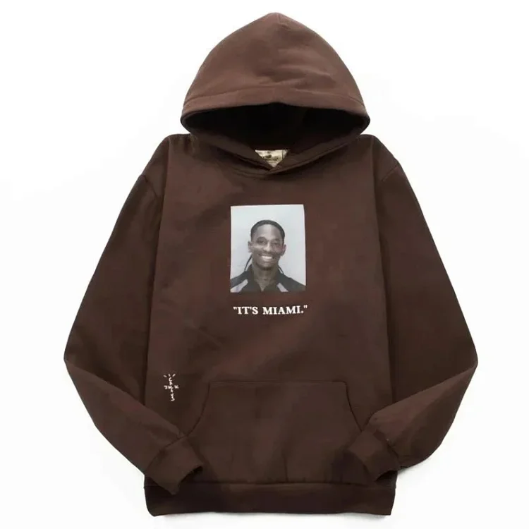 Retro distressed unisex hooded sweatshirt