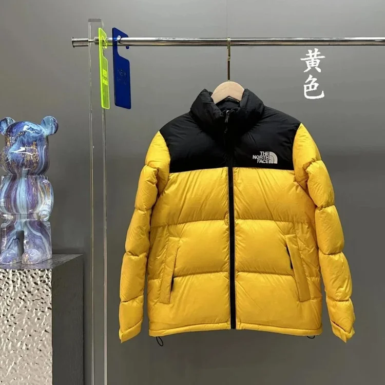 American Version 1996 Down Jacket Classic Splicing Down Jacket Warm Jacket Couple Style